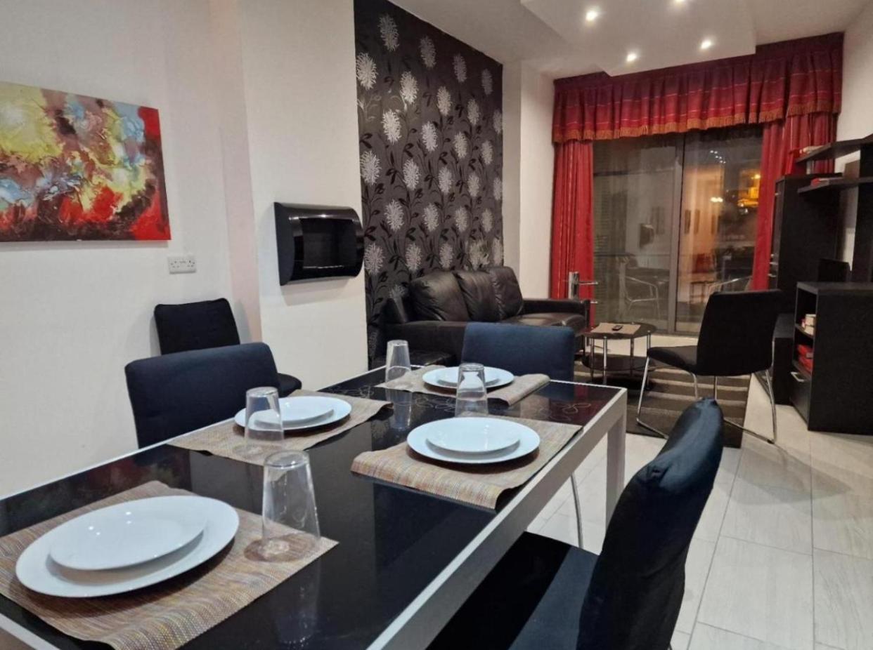 Bugibba Central Modern Apartment St. Paul's Bay Exteriér fotografie